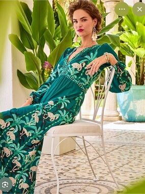 VHTF NWT Lilly Pulitzer Evergreen Stir It Up / Wexlee Maxi dress sz8